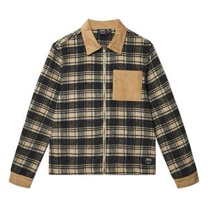 Nick Plaid & Corduroy Mix zip up Shirt
WeSC
